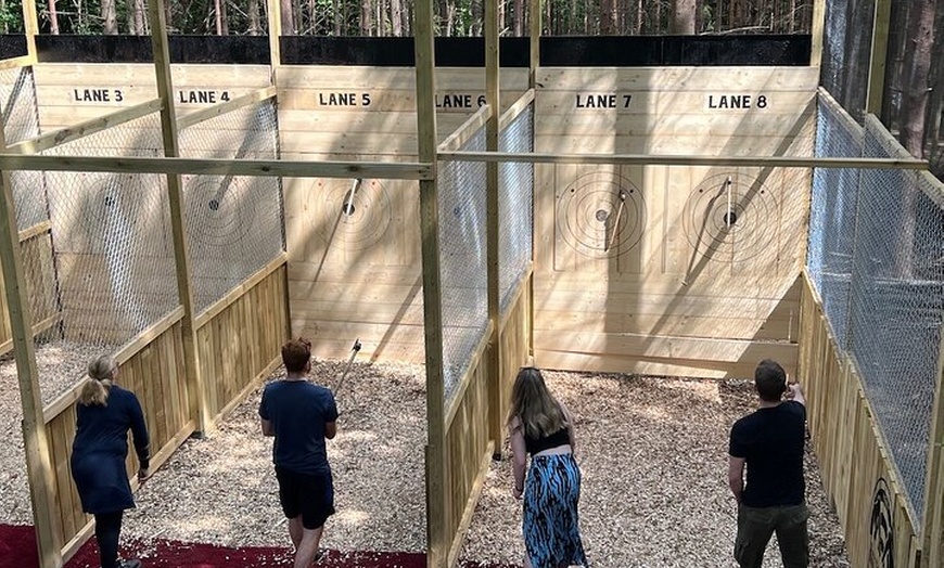 Image 3: Tunbridge Wells Axe Throwing Experience