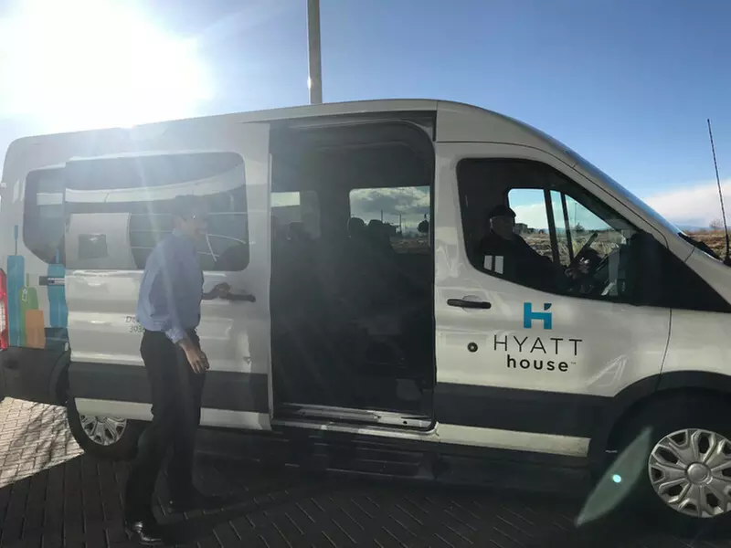 Parking at Hyatt House DEN Lot