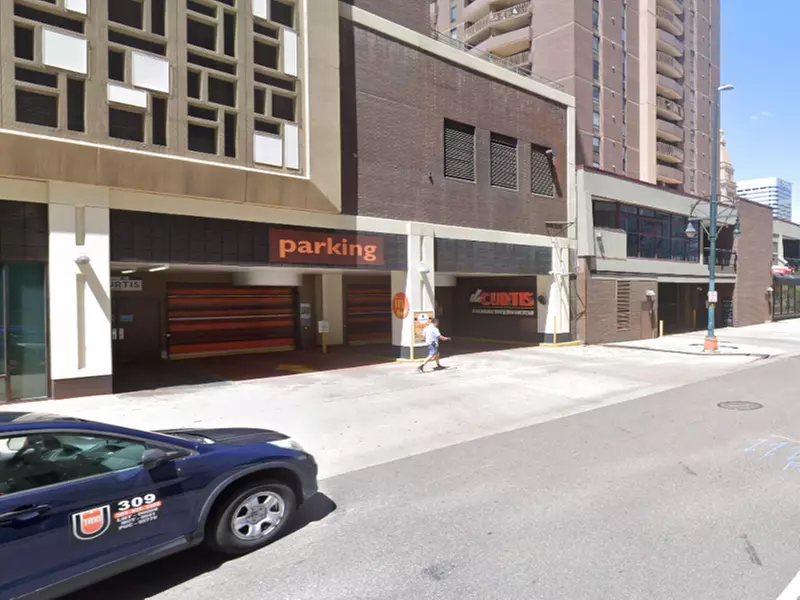 Parking at Curtis Garage
