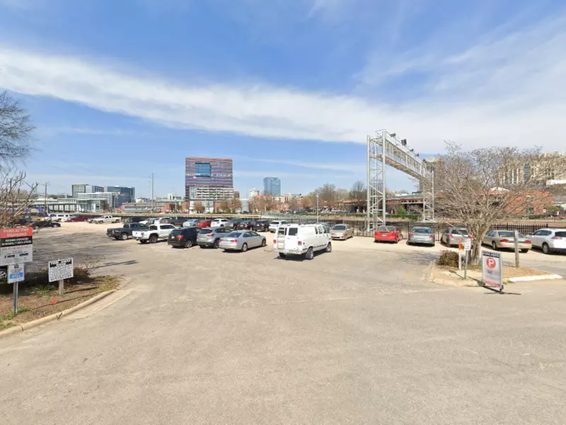 Parking at 320 W. Cabarrus St. Lot