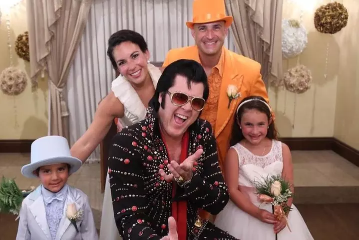 Elvis Themed Wedding or Vow Renewal at Graceland Wedding Chapel