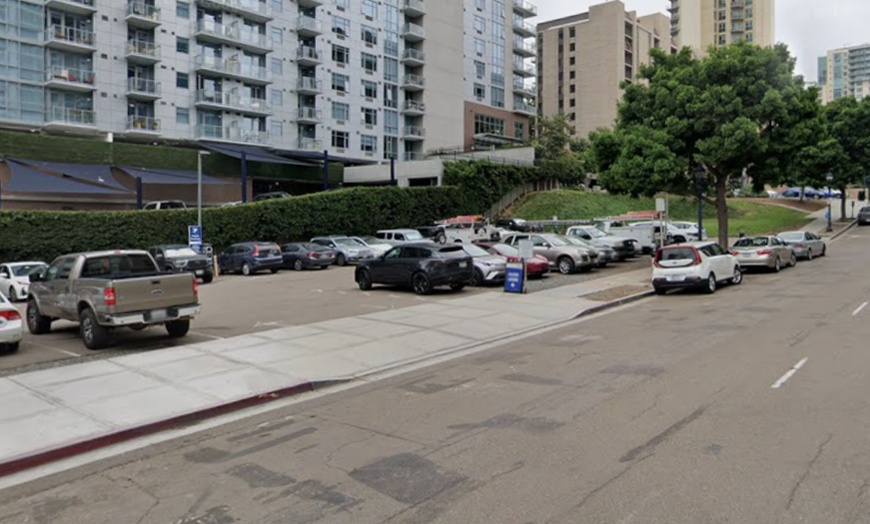Image 2: Parking at 801 B St. Lot