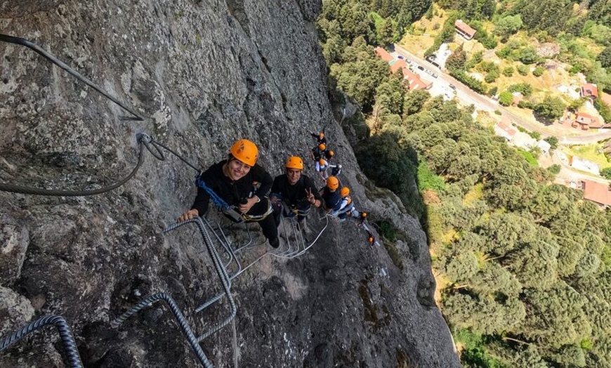 Image 8: Via Ferrata Adventure at 2 Hrs from Mexico City