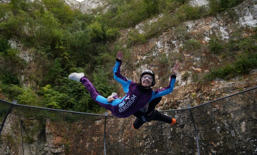 Image 2: Outdoor Wind Tunnel Skydiving Experience in Kent