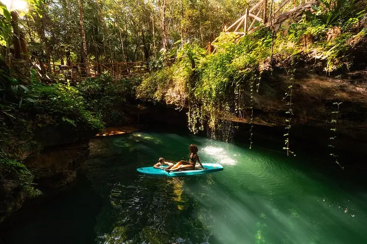 Small Group 3 Waterfall Cenotes Experience - Primary Image