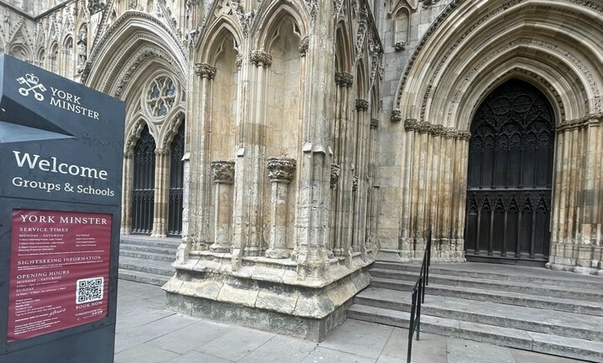 Image 4: Exterior Walking Tour of York Minster with Group Access