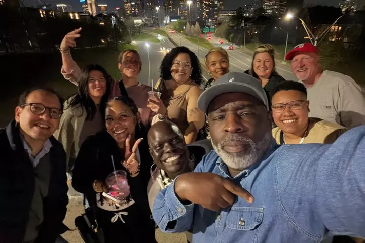 City Lights Atlanta Night-Time Tour with Photos & Dinner Stop