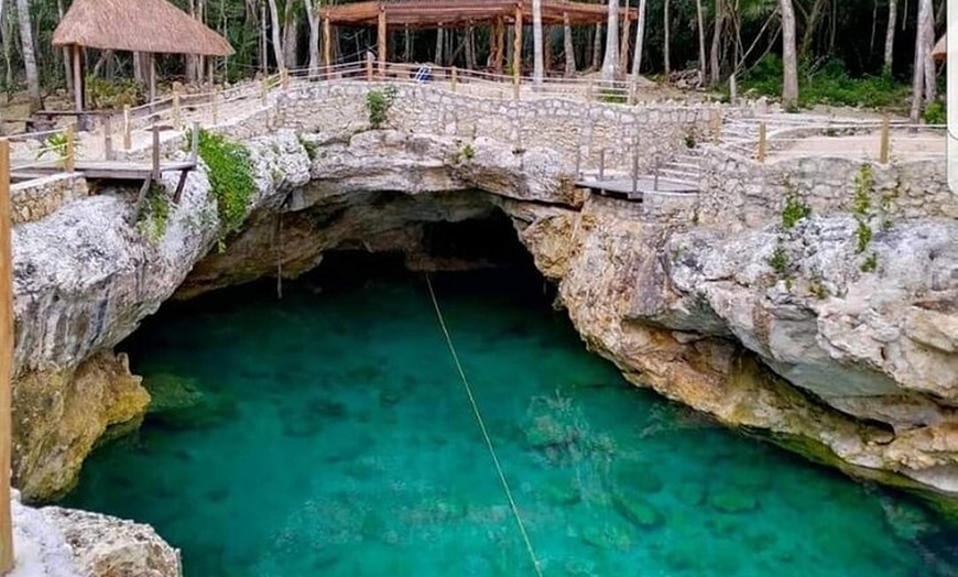 Image 13: Sacred Waters: 3 Cenotes & Hidden Lagoon from Cancun