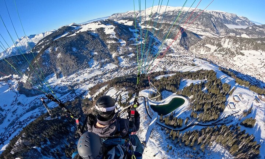 Image 9: Baptême en Parapente à La Clusaz