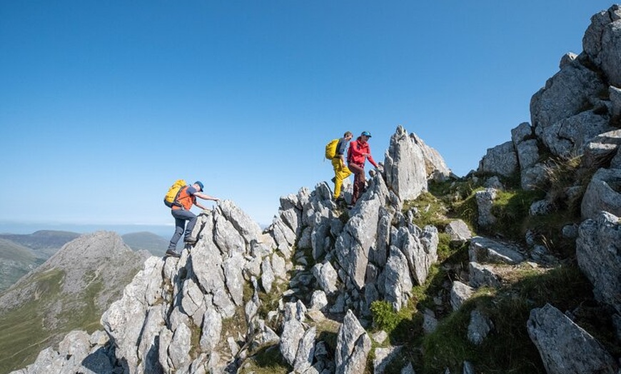 Image 2: Crib Goch and Snowdon a Guided Scramble.