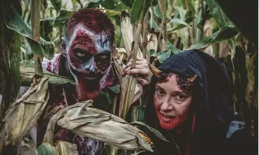 $40 for 2 Admissions to 2025 Nightmares - Haunted Houses & Maze (Re...