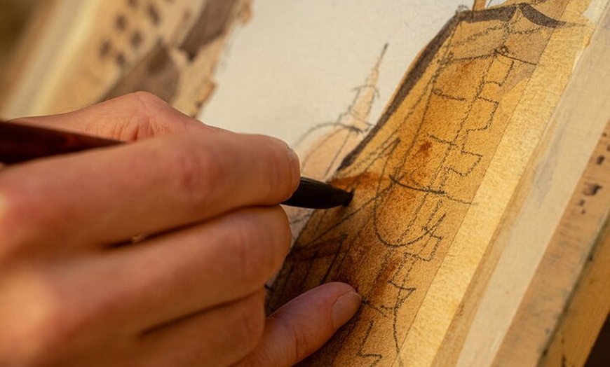 Image 15: Atelier d'aquarelle cinématographique et expérience thé au Boma Café