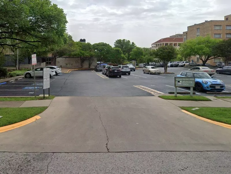 Parking at All Saint's Episcopal Church Lot