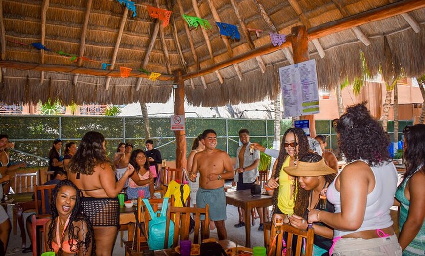 Image 16: Luxury Catamaran to Isla Mujeres All Inclusive Open Bar Buffet