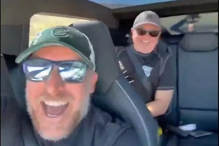 The Original Tesla Cybertruck/Jetsurf Tour in the Sonoran Desert