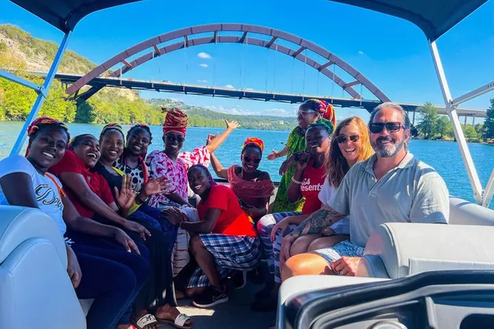 Lake Austin Private Party Boat 2-Hour Swim, BYOB, Lily Pad