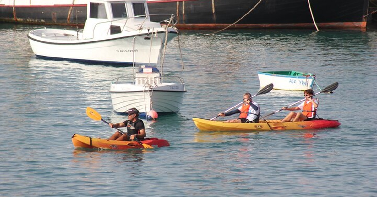 Paseo en kayak en Playa Blanca, Las Palmas