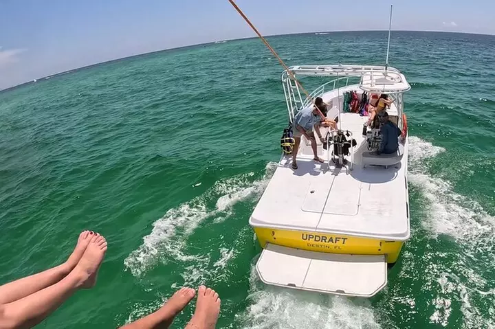 Sky High Parasailing From Marina Cafe - Destin Florida