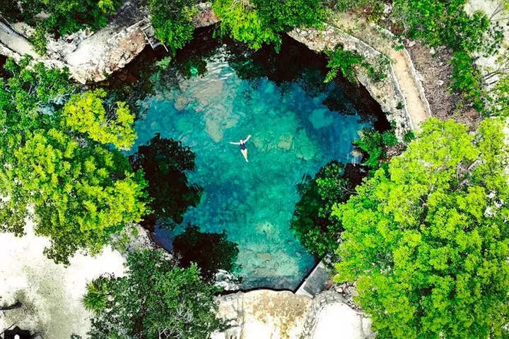 4 Cenotes Discovery Tour from Cancun with Pickup - Primary Image
