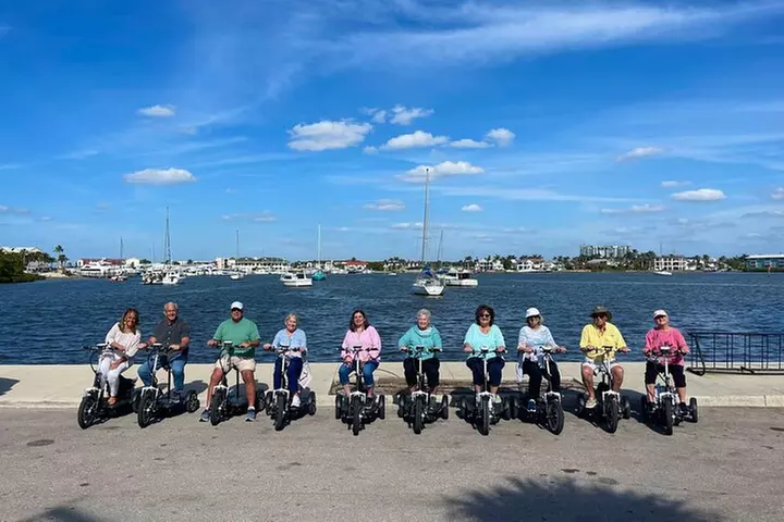 Private Trike and Moped Tour of Downtown Naples Florida