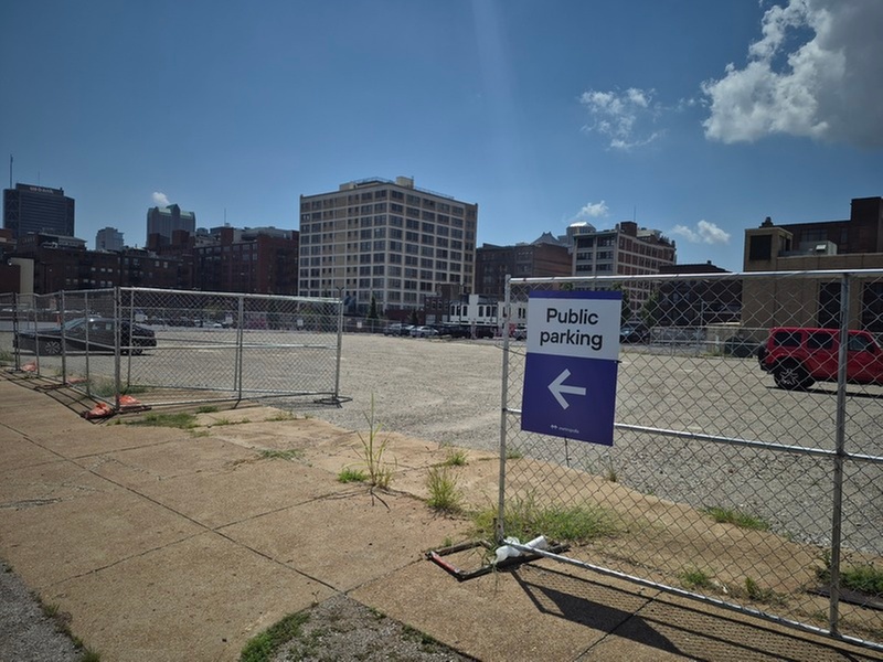 Parking at Autopark Lot