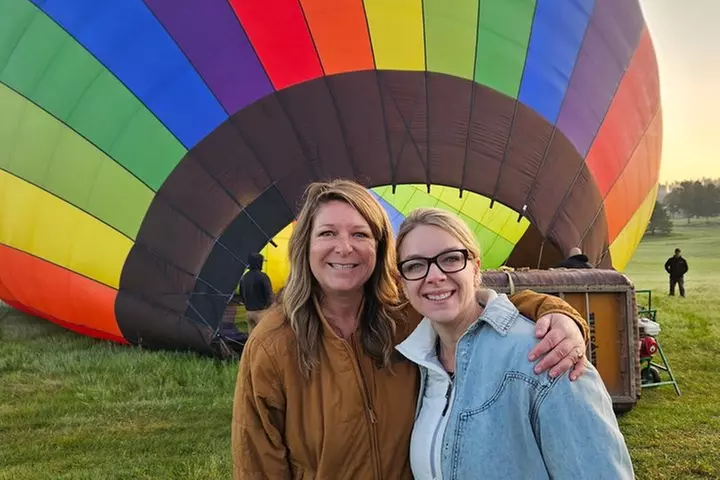 Hot Air Balloon Flight Over Black Hills