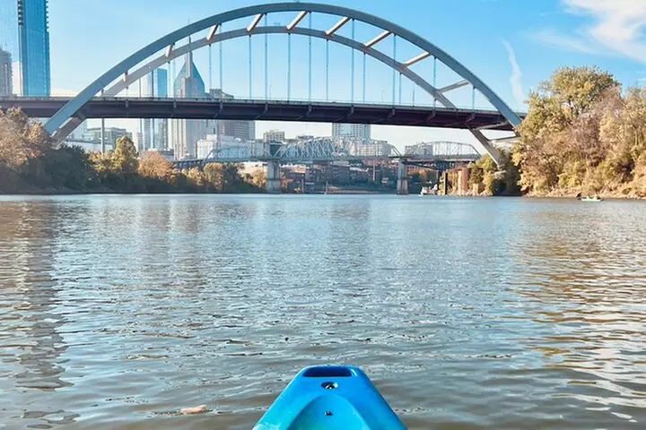 Skyline Kayak Rental in Downtown Nashville with Shuttle