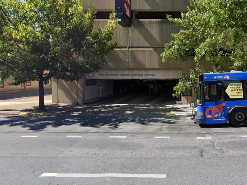 Parking at Chestnut Street Garage