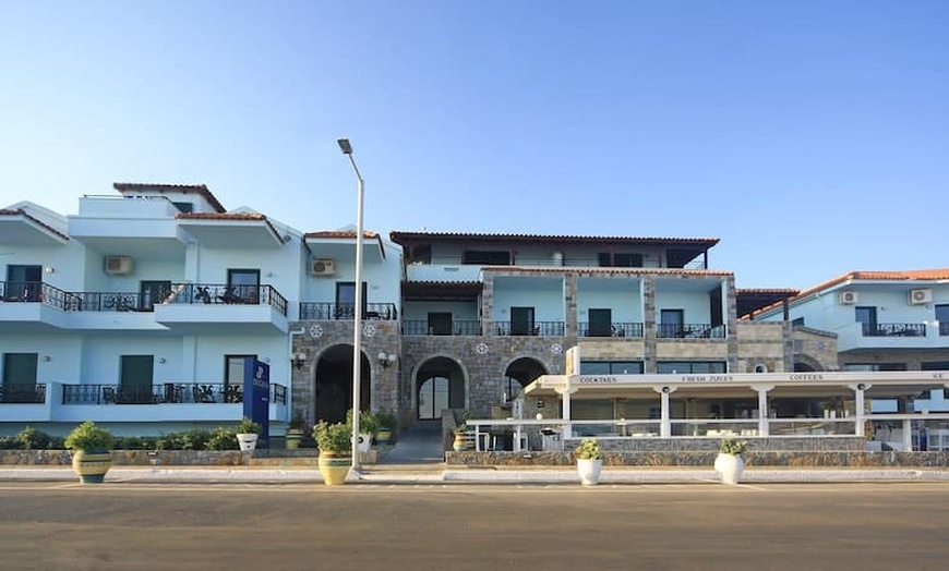 Image 66: ✈ KRETA | Kato Gouves - Diogenis Blue Palace Hotel 4* - Odkryty basen