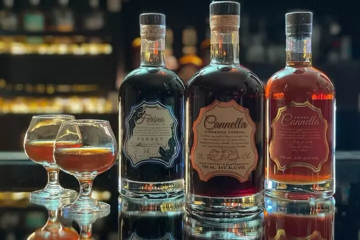 Downtown Reno Distillery Tasting Flight and Signature Cocktail - Primary Image