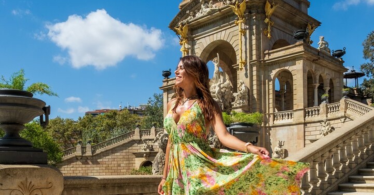 Sesión de fotos privada en el Parque de la Ciutadella de Barcelona