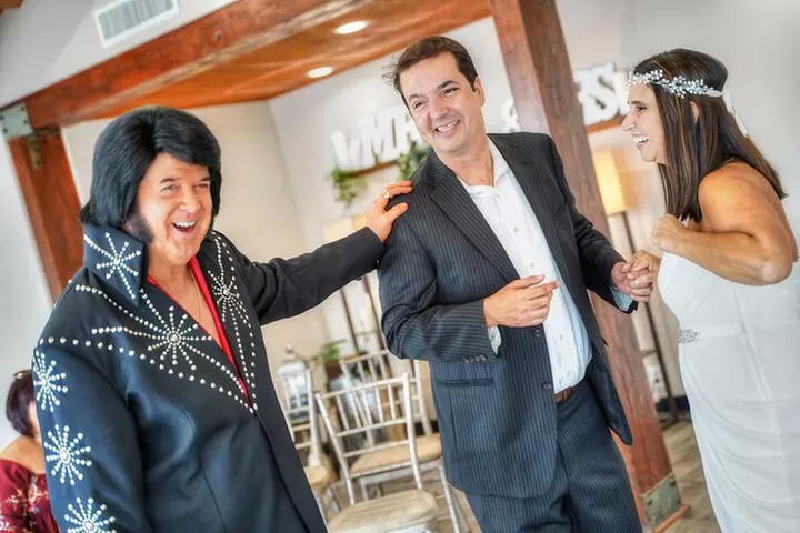 Elvis Wedding at The Little Vegas Chapel - Second Medium