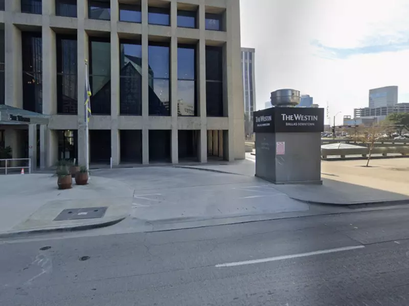 Parking at Westin Dallas Downtown Garage - Valet