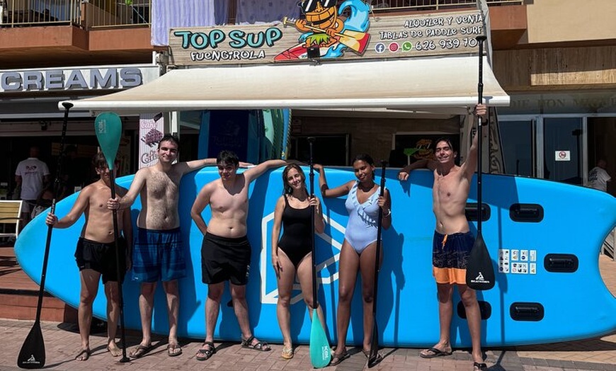 Image 7: Alquiler Paddle surf Gigante Fuengirola 1 Hora para 4-8 personas