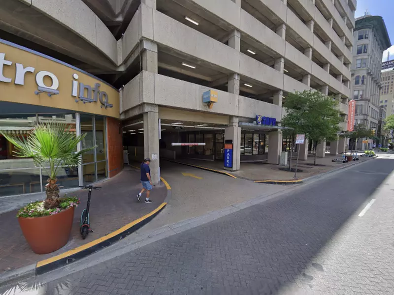 Parking at Riverbend Garage - Second Medium