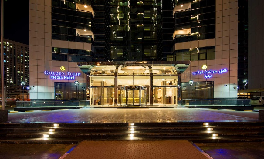 Image 19: ✈ ZJEDNOCZONE EMIRATY ARABSKIE | Dubaj - Golden Tulip Media Hotel 4...