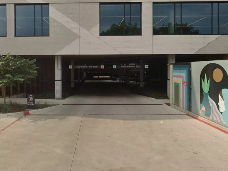 Parking at Bouldin Creek Garage