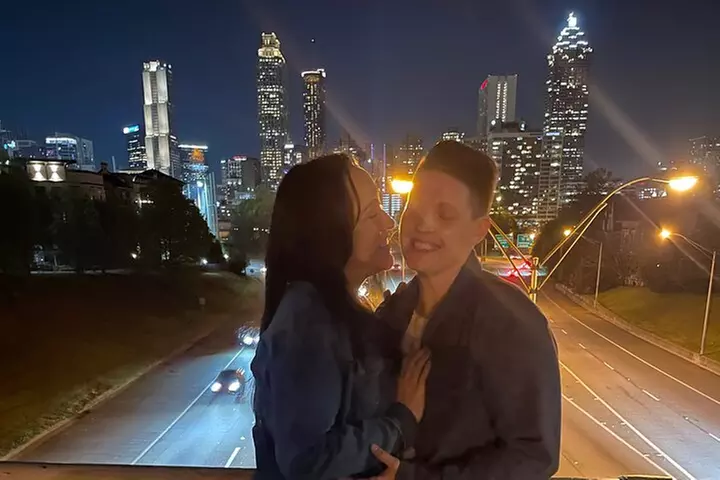 City Lights Atlanta Night-Time Tour with Photos & Dinner Stop