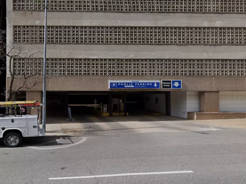 Parking at Philtower Garage