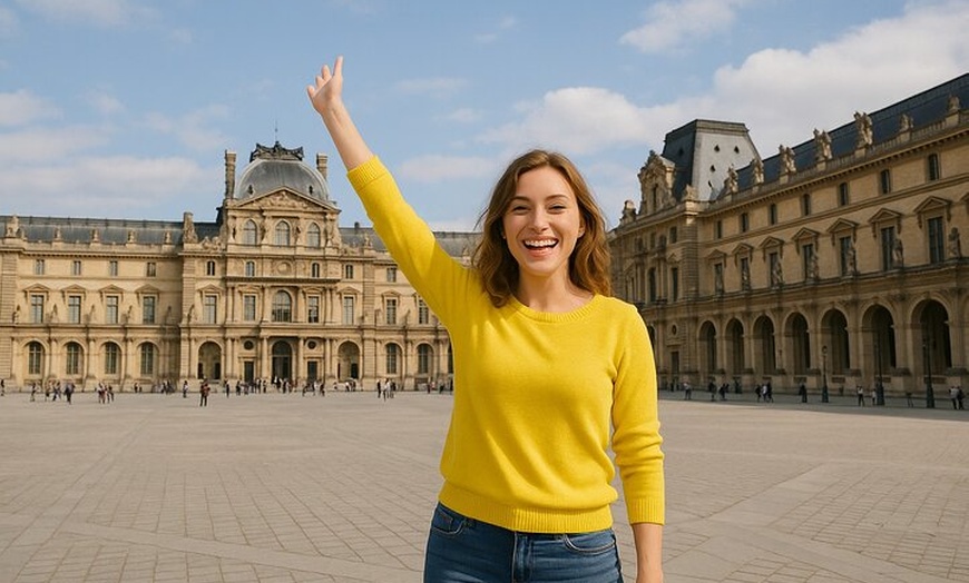 Image 2: Billet Musée du Louvre avec audioguide ( Joconde )