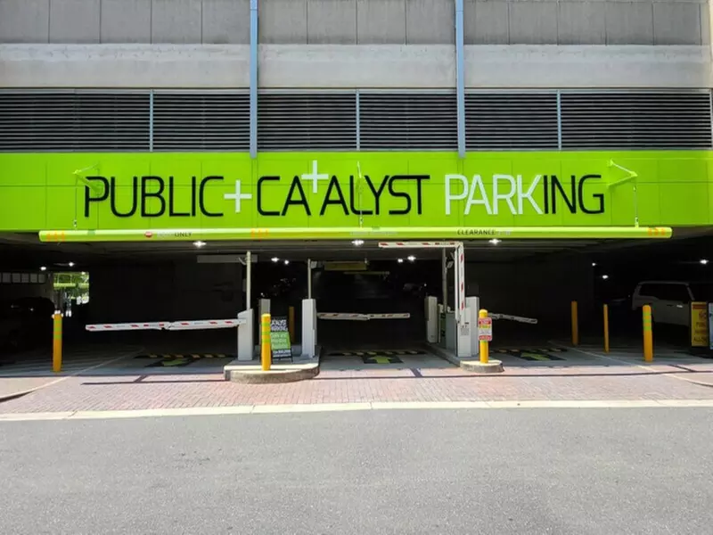 Parking at Catalyst Parking Garage