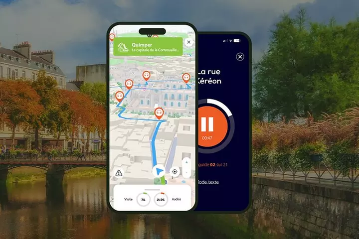 Quimper Visite audioguidée à pied 1h et 23 commentaires audios - Primary Image