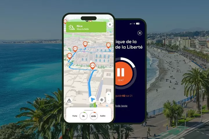 Nice Visite audioguidée à pied 2h50 et 27 commentaires audios - Primary Image