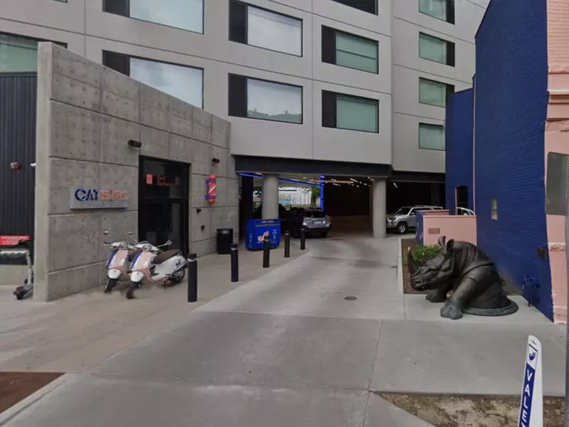 Parking at Catbird Hotel - Valet Kiosk