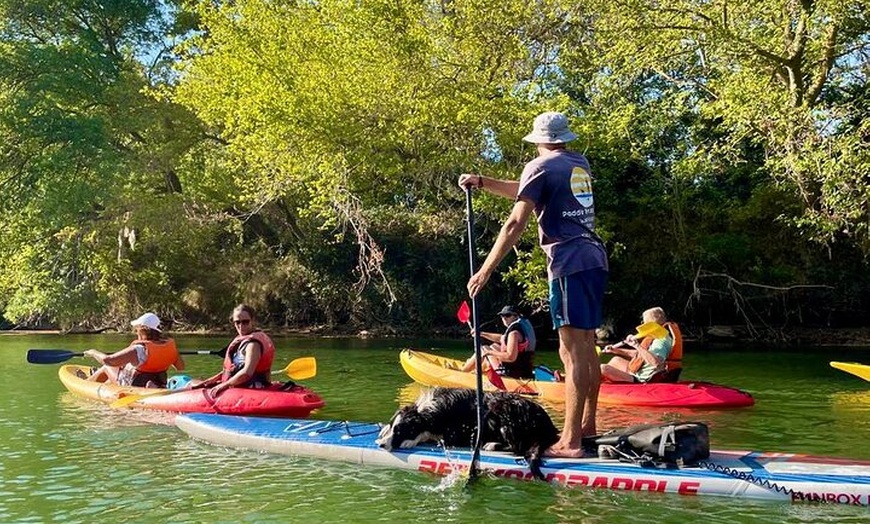 Image 2: Excursion guidée en kayak et paddle sur l'Herault