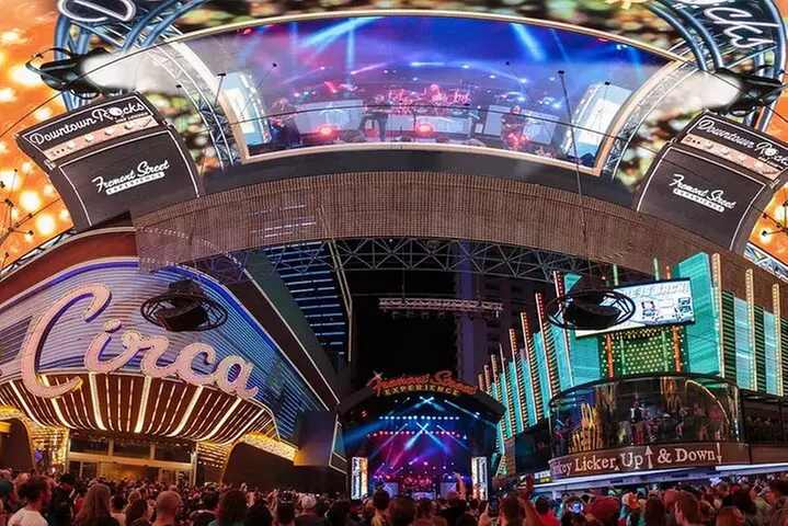 Las Vegas Night Tour, Fremont St. Experience, & Welcome sign