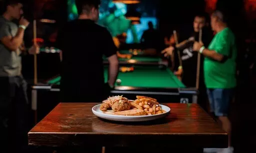 $15 For $30 Toward Food, Beverage. & Billiards