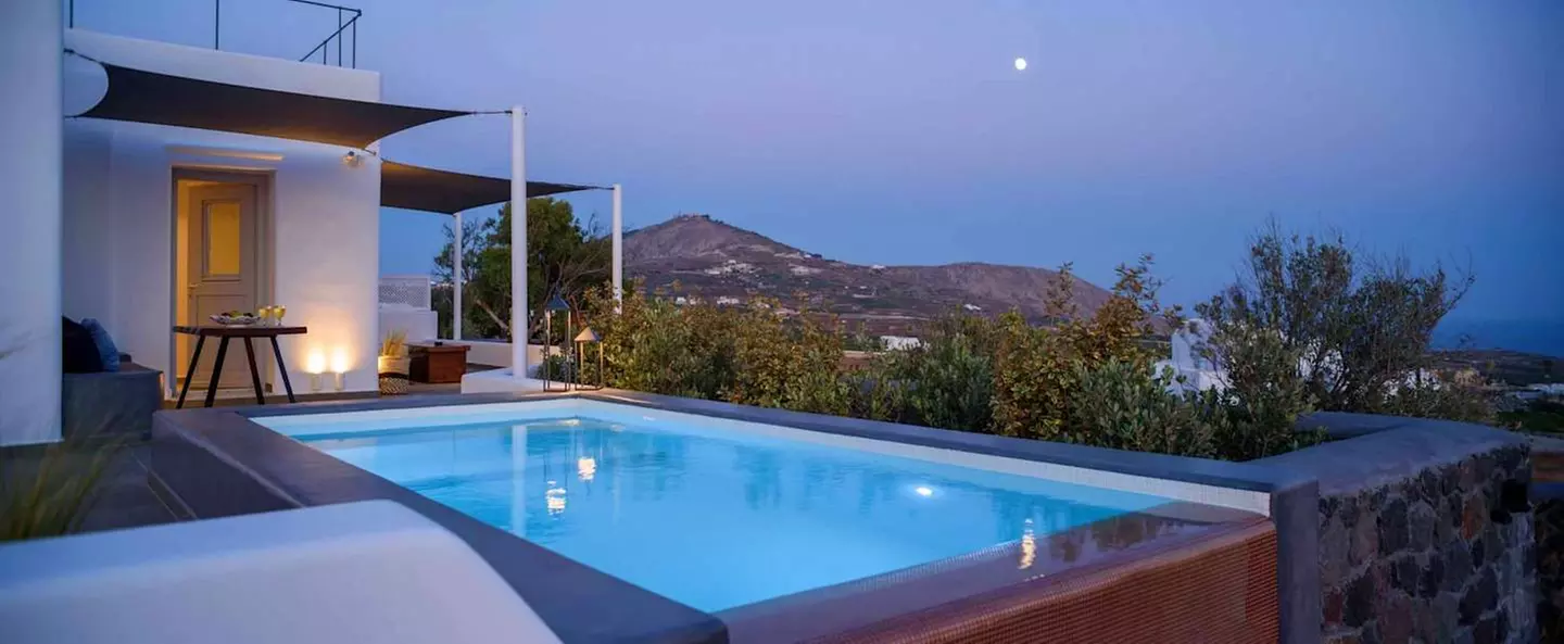 ✈ SANTORIN | Megalochori - Soil of Sun, 3 nuit - Villa avec piscine...