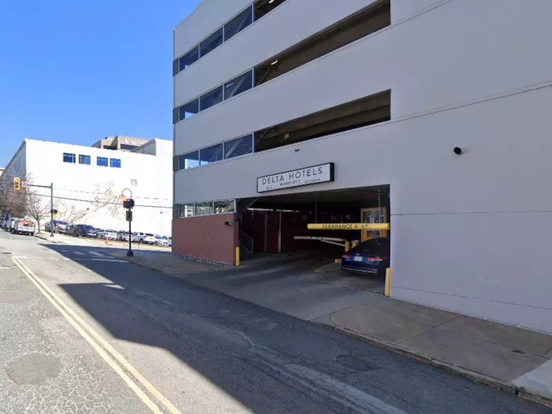 Parking at Delta Hotel Richmond Garage