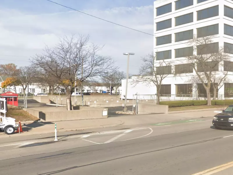Parking at 2211 E. Jefferson Ave. Lot